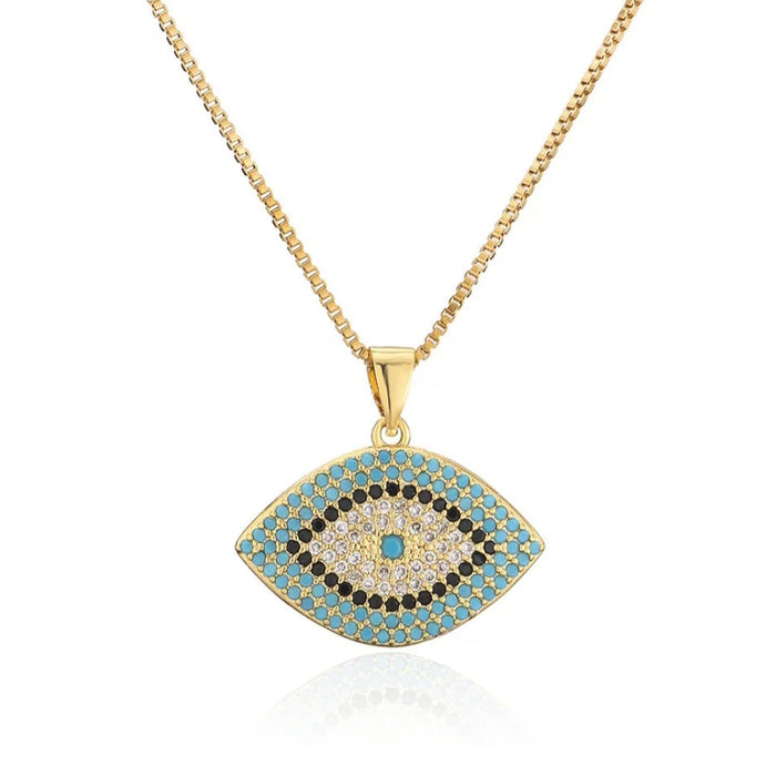 IZA evil eye necklace