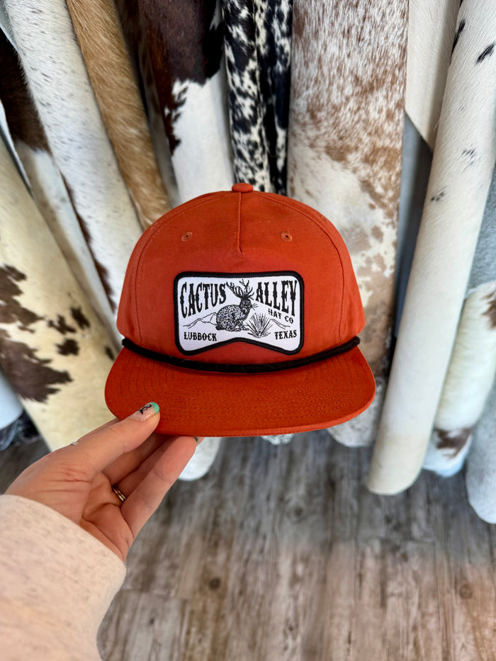 Jackalope Cactus Alley Cap (Orange)