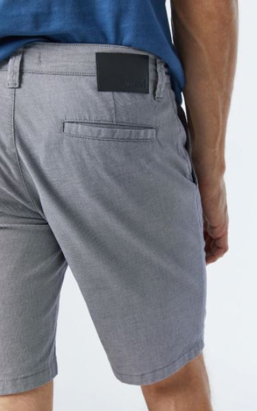 Jacob Grey Oxford Twill Shorts