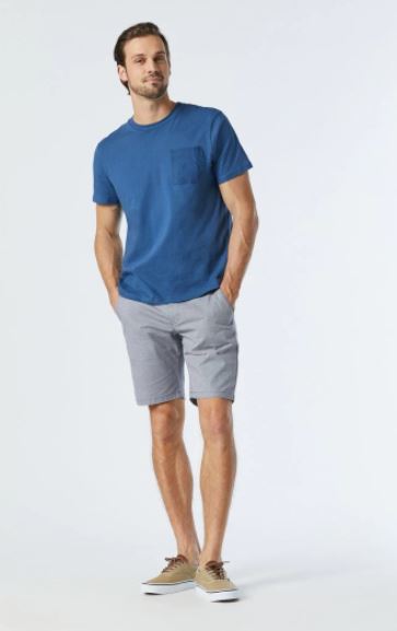 Jacob Grey Oxford Twill Shorts