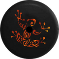 Jeep Wrangler JL Backup Camera Day Water Sea Tribal Tree Frog RV Camper Spare Tire Cover-35 inch