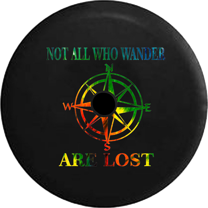 Jeep Wrangler JL Backup Camera Day Monarch Butterfly Ocean Water RV Camper Spare Tire Cover-35 inch