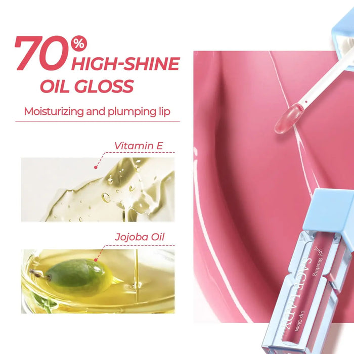 SACE LADY Juicy Glasting Lip Gloss Moisturizing - product image 5