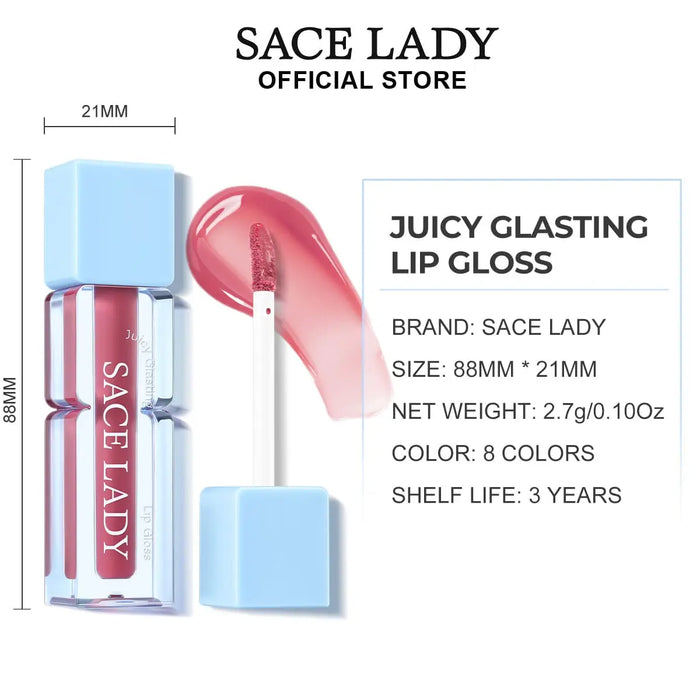 SACE LADY Juicy Glasting Lip Gloss Moisturizing - product image 7