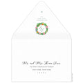 Layla Monogram Invitation Envelope