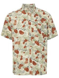 Leaves & Berries Button Up - Rust