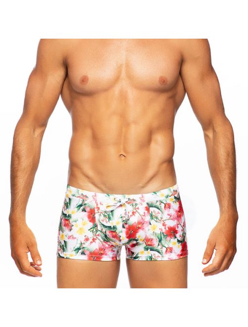 Lei Square Cut Swimwear - Full Floral