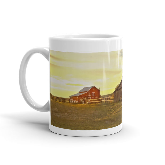 Leuenberger Barn at Sunset Mug
