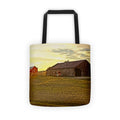 Leuenberger Barn at Sunset Tote bag