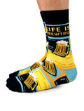 Life is Brewtiful Crew Socks