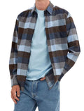 Light Brushed Flannel Long Sleeve Shirt - Lt Blue