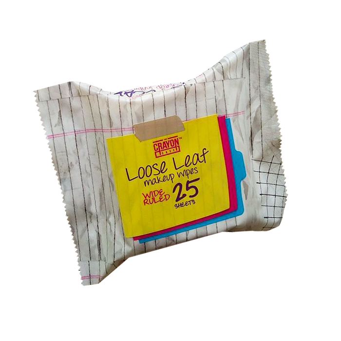 Loose Leaf Makeup Wipes