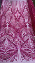 Majestic Beaded Lace