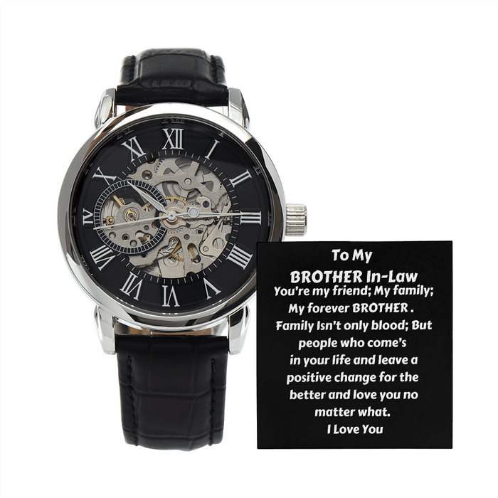 MEN'S WATCH: TO MY BROTHER IN-LAW