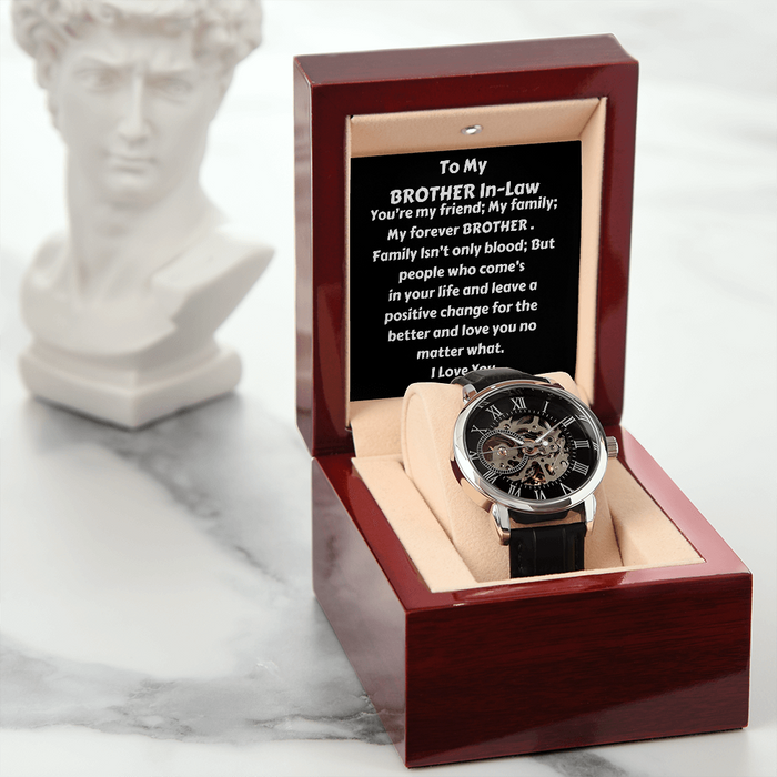 MEN'S WATCH: TO MY BROTHER IN-LAW