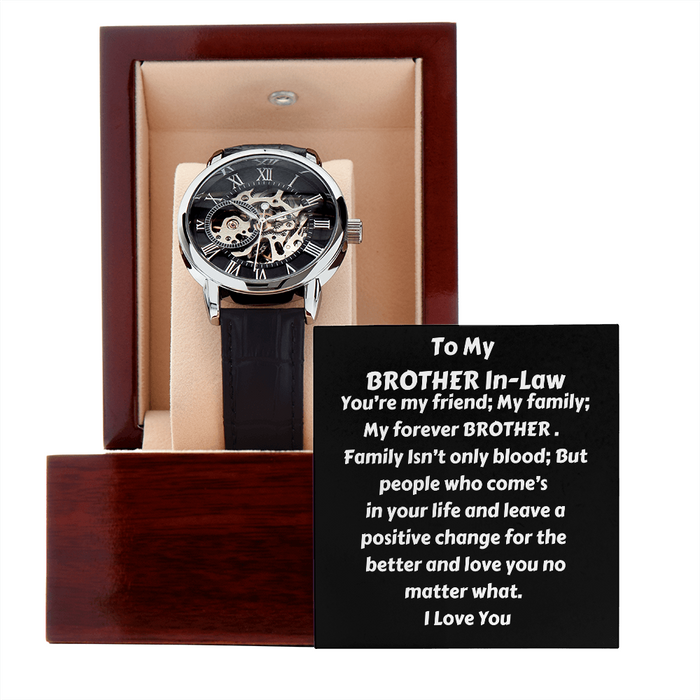 MEN'S WATCH: TO MY BROTHER IN-LAW