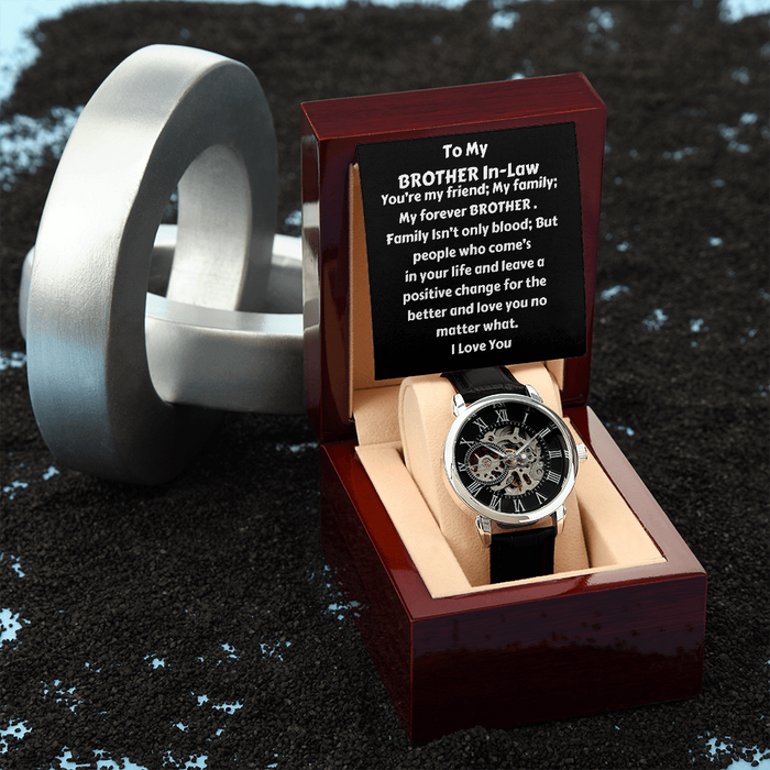 MEN'S WATCH: TO MY BROTHER IN-LAW