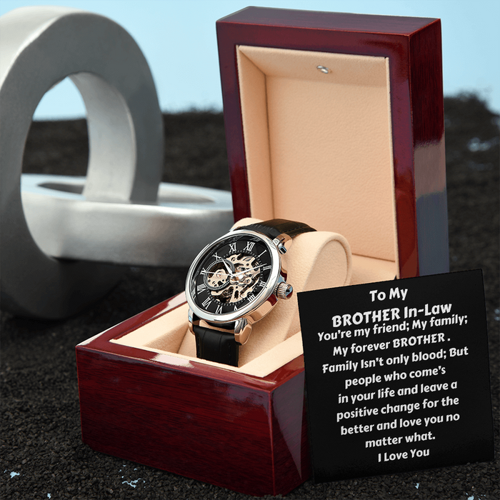 MEN'S WATCH: TO MY BROTHER IN-LAW