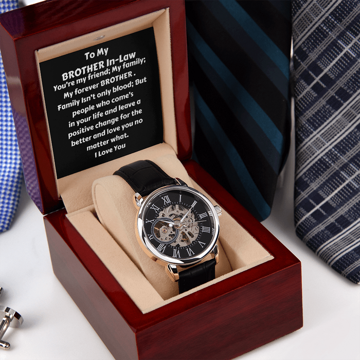 MEN'S WATCH: TO MY BROTHER IN-LAW
