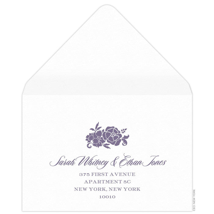 Mila Frame Reply Card Envelope