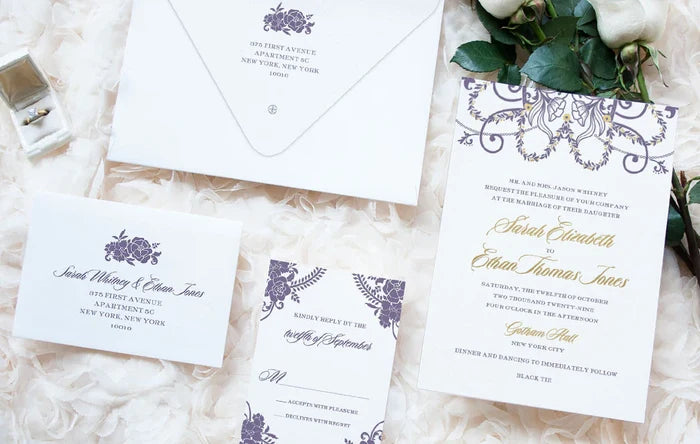 Mila Frame Reply Card Envelope