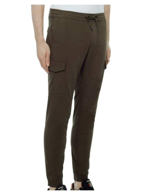 Military Green Cargo Jogger Pant