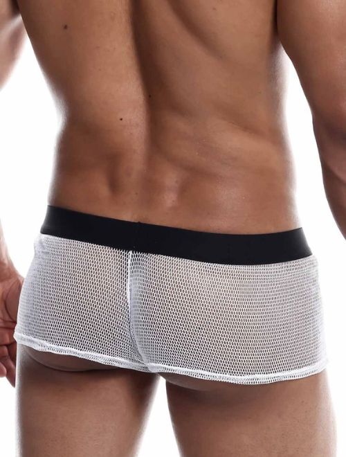 MOB Fishnet Boxer - White