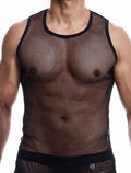MOB Fishnet Tank - Black