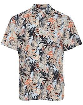 Mod Pineapple Button Up - Black