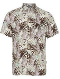 Mod Pineapple Button Up - Coffee