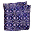 Mod Purple Pocket Square
