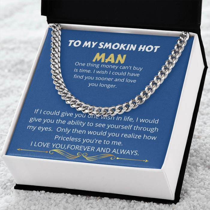My Man - Love You - Cuban Link Chain
