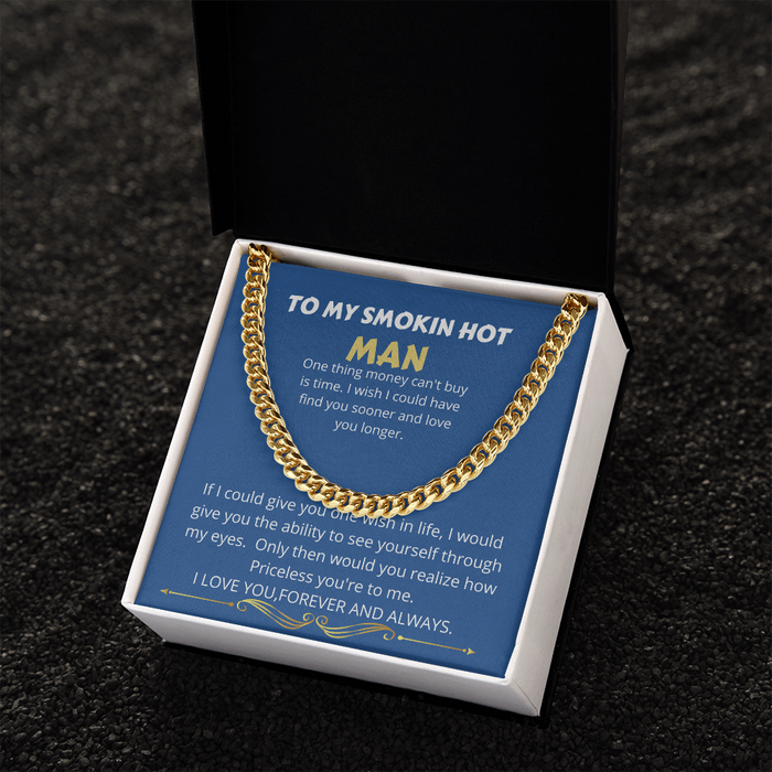 My Man - Love You - Cuban Link Chain