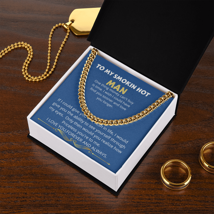 My Man - Love You - Cuban Link Chain