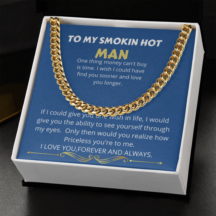 My Man - Love You - Cuban Link Chain