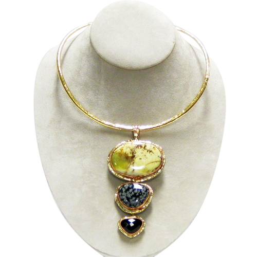 'Nadia' Pendant Choker - Wilson Lee