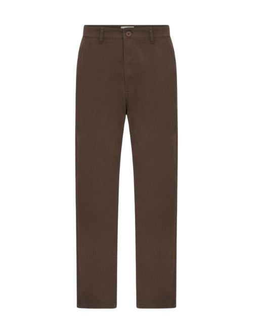 Natan Wide Leg Chino - Brown