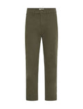 Natan Wide Leg Chino - Forest Green