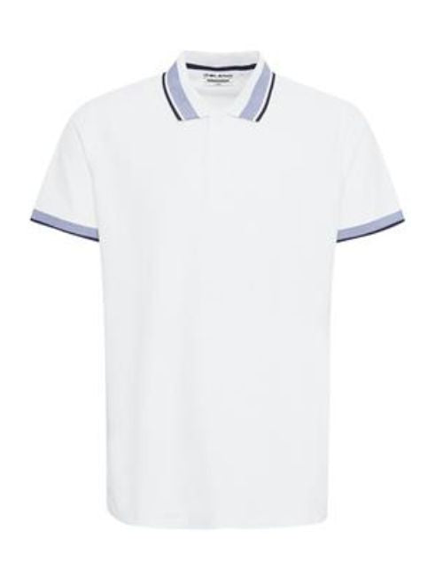 Nautical Solid Polo - White
