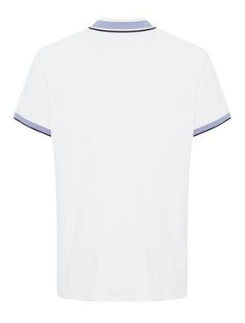 Nautical Solid Polo - White