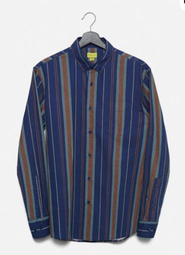Nautical Stripe Printed Long Sleeve