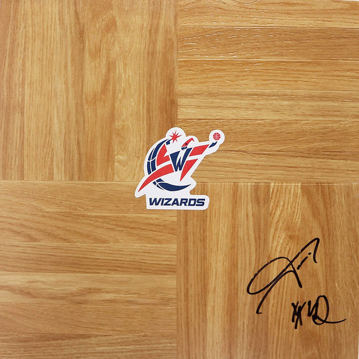 Nene Hilario Washington Wizards Signed Autographed Basketball Floorboard