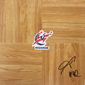 Nene Hilario Washington Wizards Signed Autographed Basketball Floorboard