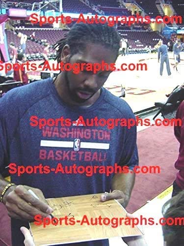 Nene Hilario Washington Wizards Signed Autographed Basketball Floorboard