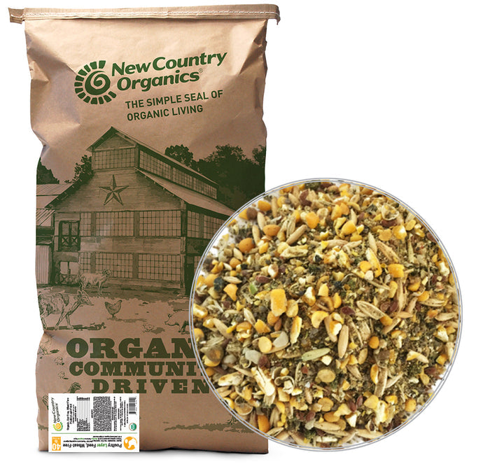 New Country Organic Wheat Free Layer 40# Special Order by Request