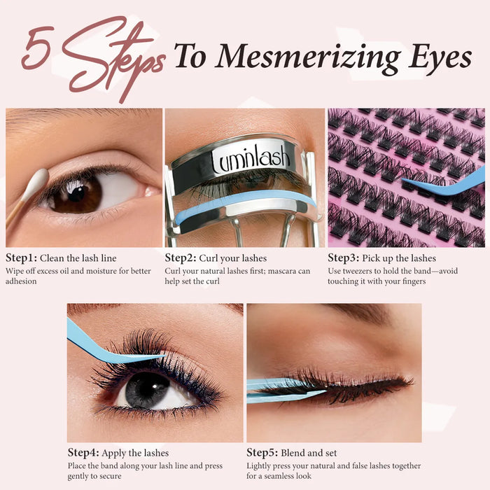 SACE LADY No-Glue Lash Clusters Kit - product image 5