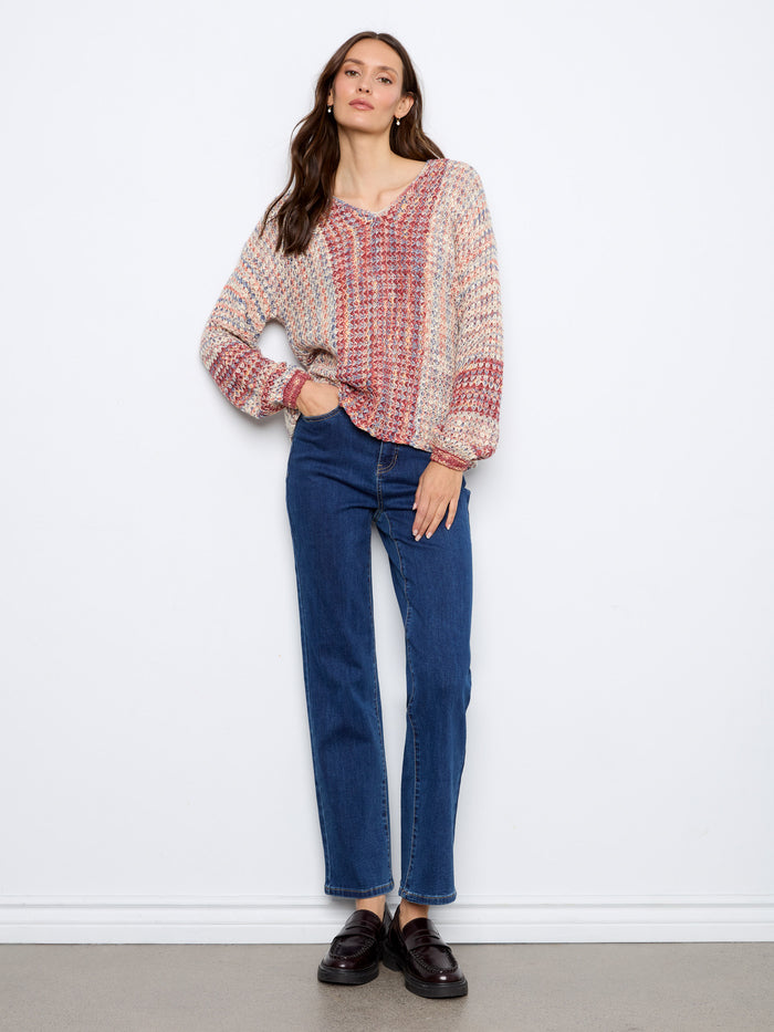 Designed for a relaxed fit, this sweater combines fashion and comfort effortlessly. By Charlie B.