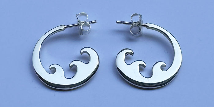 OCEAN Hoop Earrings