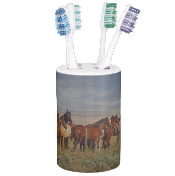Over the Fenceline Bathroom Set