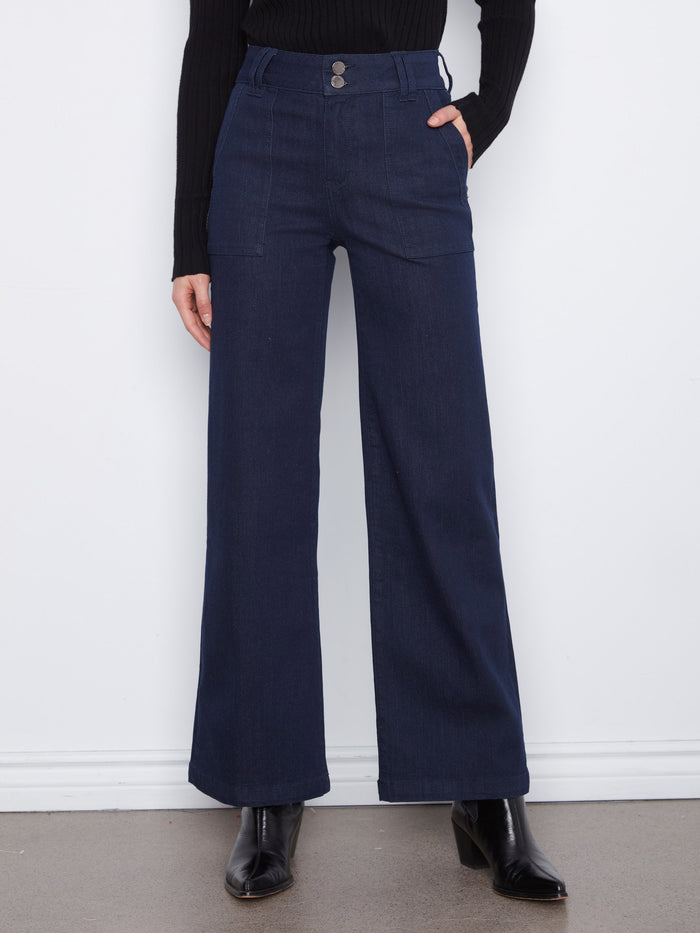 Enjoy the full length of these pants, providing elegance and versatility in every step. Designed meticulously by Charlie B.